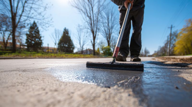Blacktop Driveway Sealing, Paving And Repair
